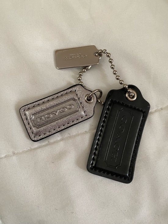 Coach Accessories - Coach rare keychain set! Leather and metal